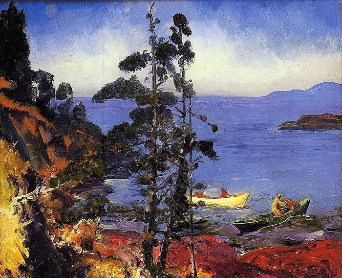 George Wesley Bellows Evening Blue oil painting image